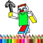 BTS Minecraft Coloring